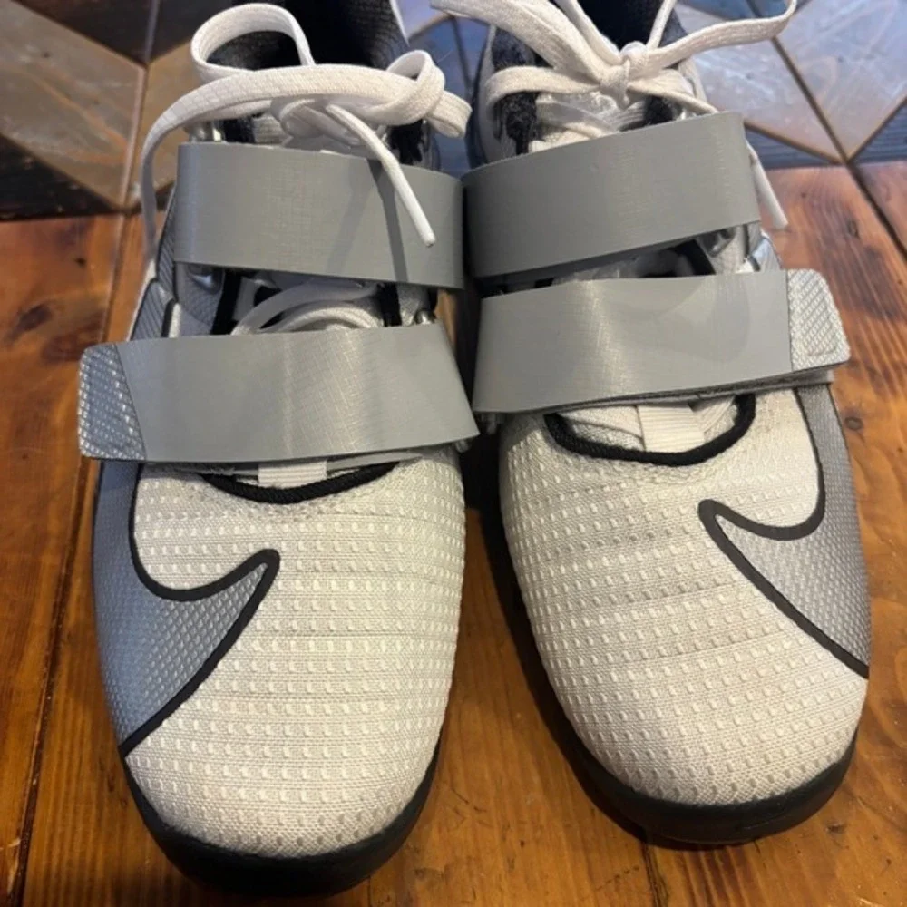 Nike Romaleos 4 SE Weightlifting Shoes M‎ 6/W 7.5 White Silver FZ863 100